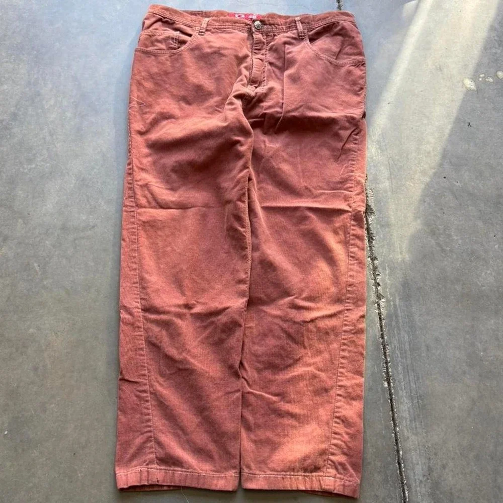 Vintage Oakley Rust Orange Corduroy Pants